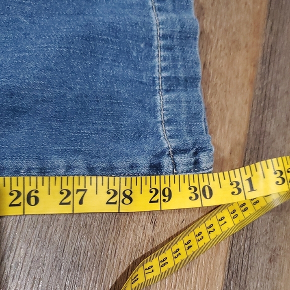 Banana Republic Blue Split Wide Leg Denim - Picture 6 of 9